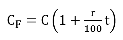 Formula interés simple Formula interés simple