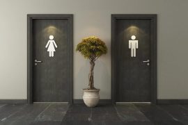 Cerraduras de puertas de baño