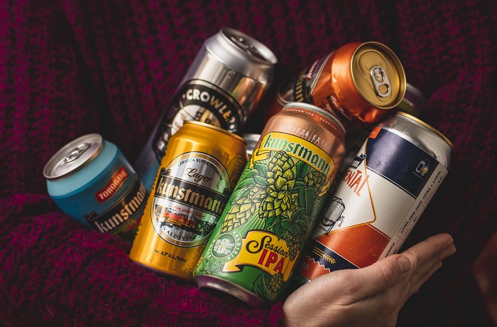Latas de cerveza Kunstmann Latas de cerveza Kunstmann