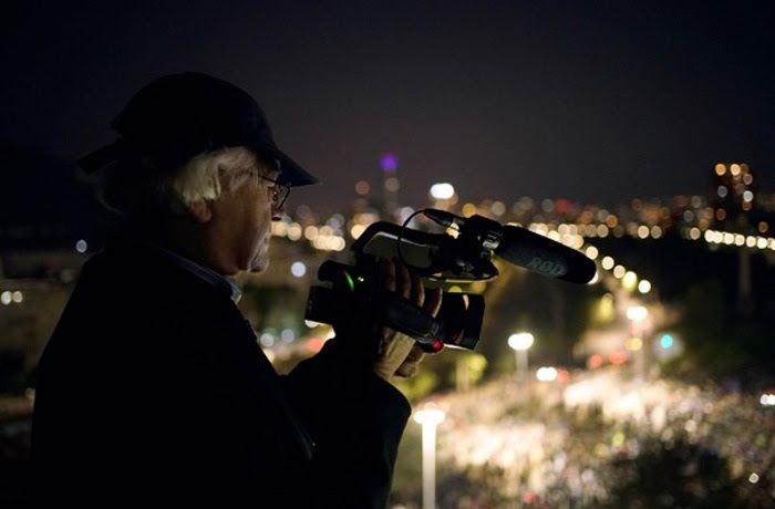 Patricio Guzmán filmando Mi País Imaginario Patricio Guzmán filmando Mi País Imaginario