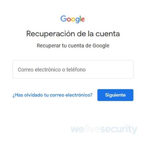 Cómo recuperar tu cuenta de Gmail si ha sido robada y han modificado la contraseña 1 image1