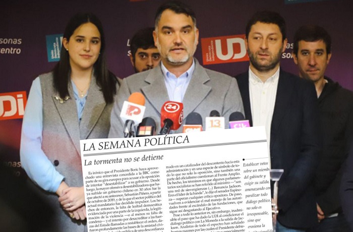 Javier Macaya editorial El Mercurio