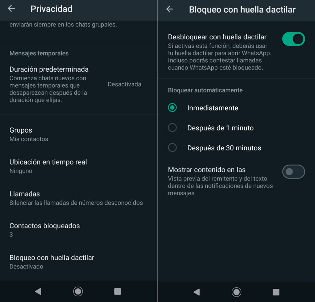 ¿Cómo configurar adecuadamente la privacidad y seguridad en WhatsApp 4 bloqueo