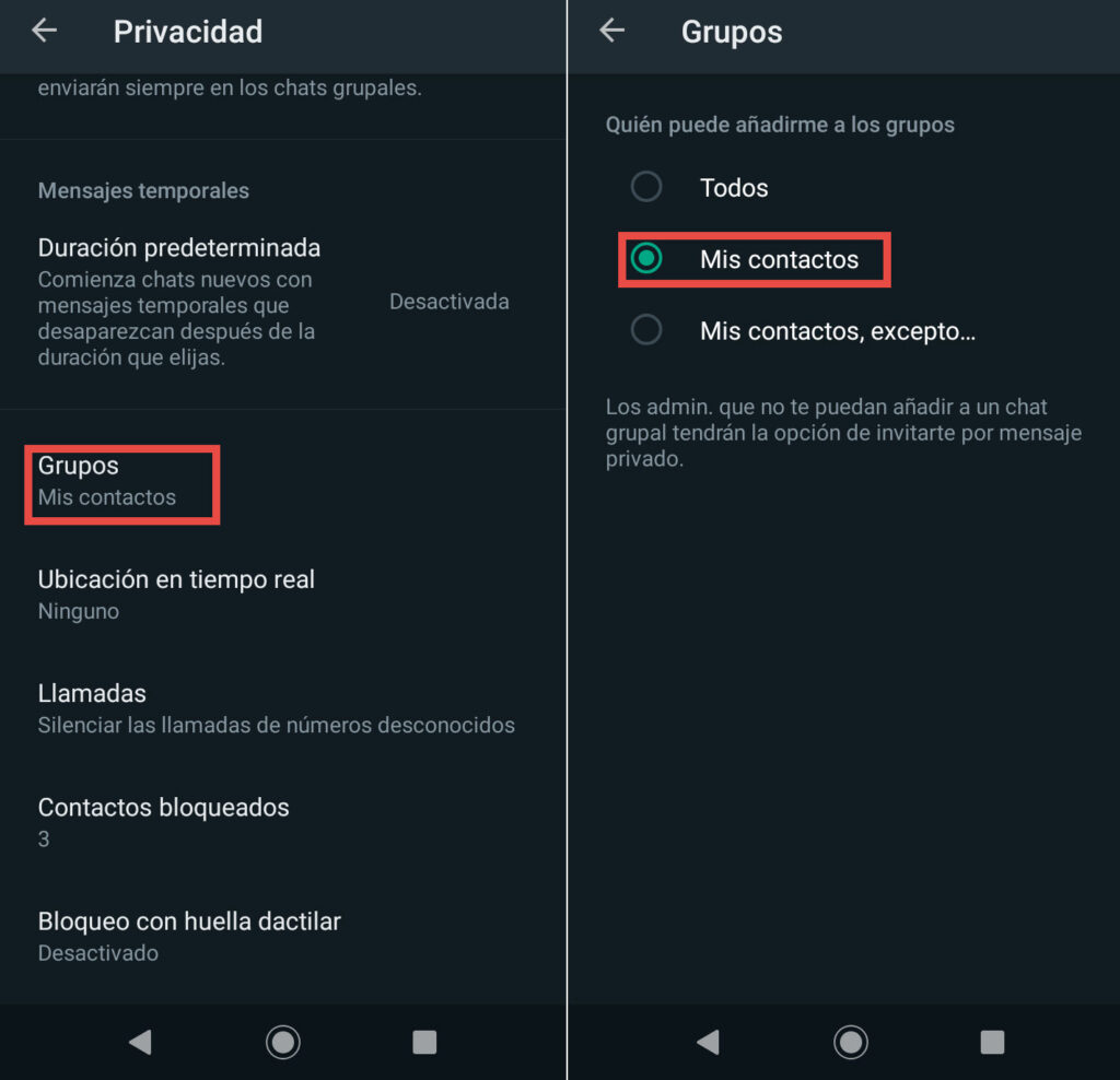 ¿Cómo configurar adecuadamente la privacidad y seguridad en WhatsApp 3 grupos