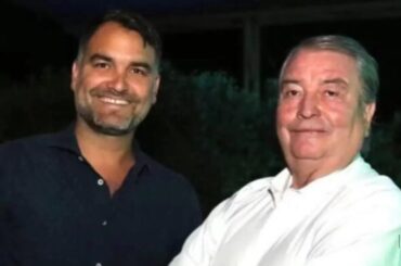 Javier Macaya y su padre