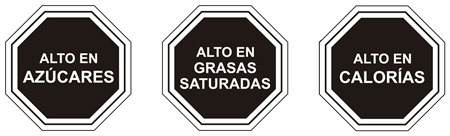 Alto en azucares, grasas saturadas y calorías Alto en azucares, grasas saturadas y calorías