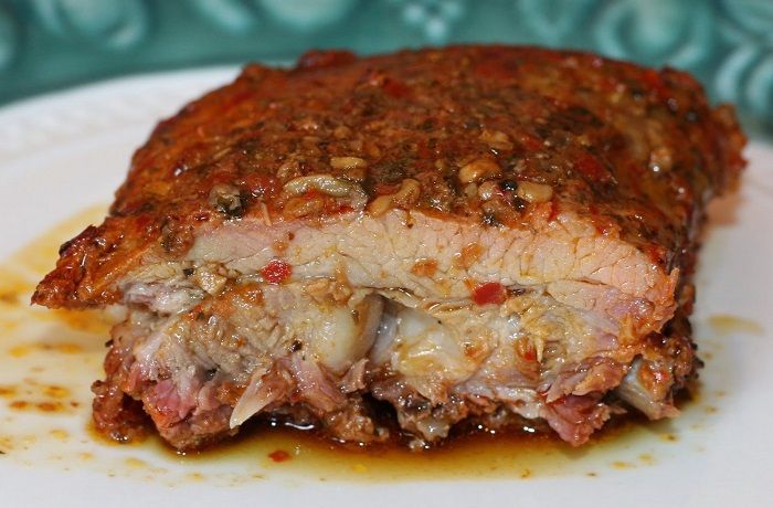 Receta de costillar de cerdo al horno