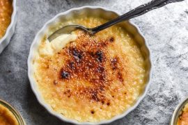 Receta de creme brulee original francesa