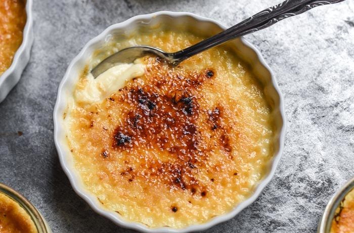 Receta de creme brulee original francesa