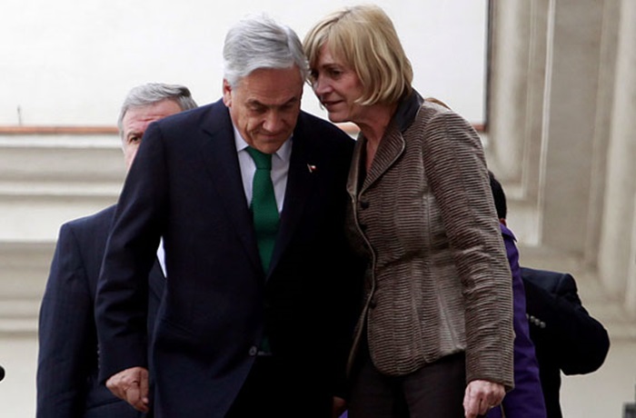 Evelyn Matthei y Sebastián Piñera Evelyn Matthei y Sebastián Piñera
