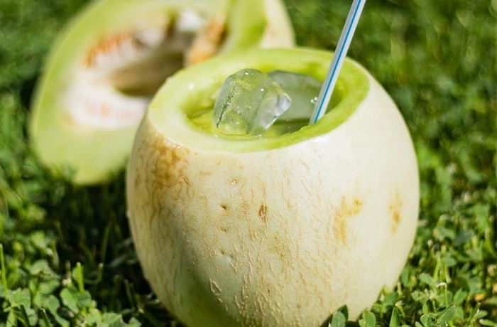 Receta de melón con vino