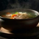 Receta de caldo de pollo gourmet para enfermos