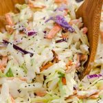 Ensalada coleslaw americana