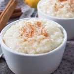 Arroz con leche casero cremoso