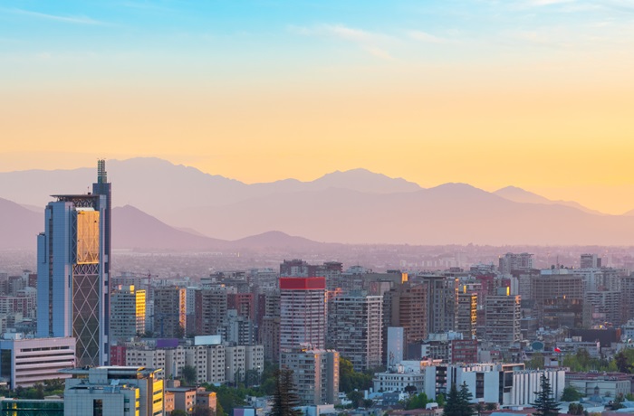 Vista de Santiago