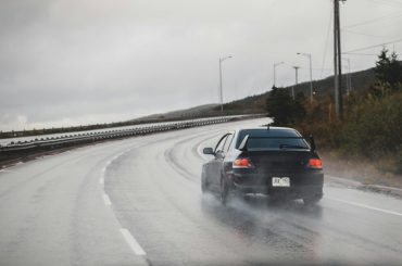 Conducción bajo la lluvia
