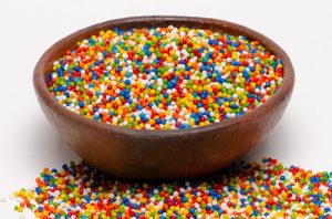 Mostacillas de colores comestibles Mostacillas de colores comestibles