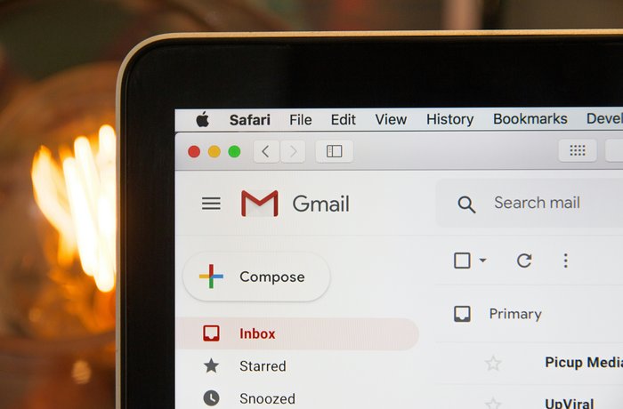 Bandeja de entrada de Gmail — objetivo de ciberdelincuentes