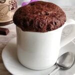 Receta de queque en taza en microondas rápido y sencillo