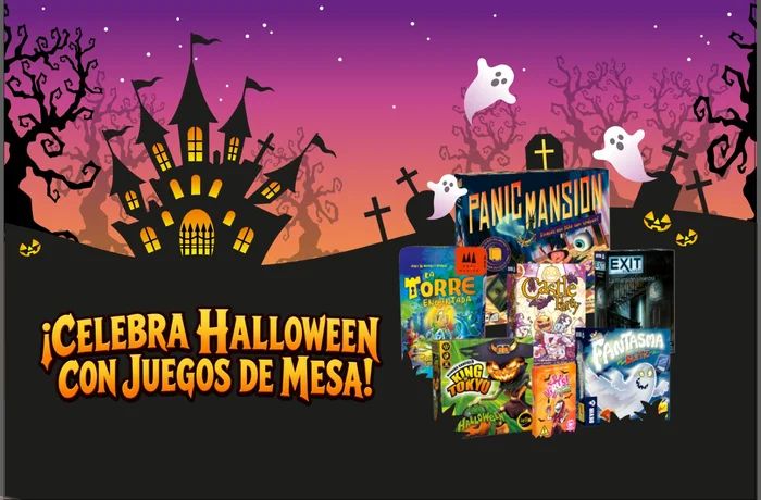 Juegos de mesa con temática de Halloween para celebrar en familia