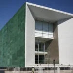 Edificio del Museo de la Memoria y los Derechos Humanos en Santiago de Chile