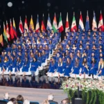 Ceremonia de graduación del Colegio Internacional Nido de Águilas en Santiago